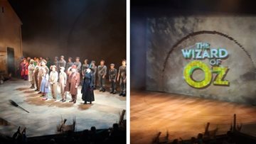 Amber Lodge Residents follow the yellow brick road to Leeds Playhouse Theatre